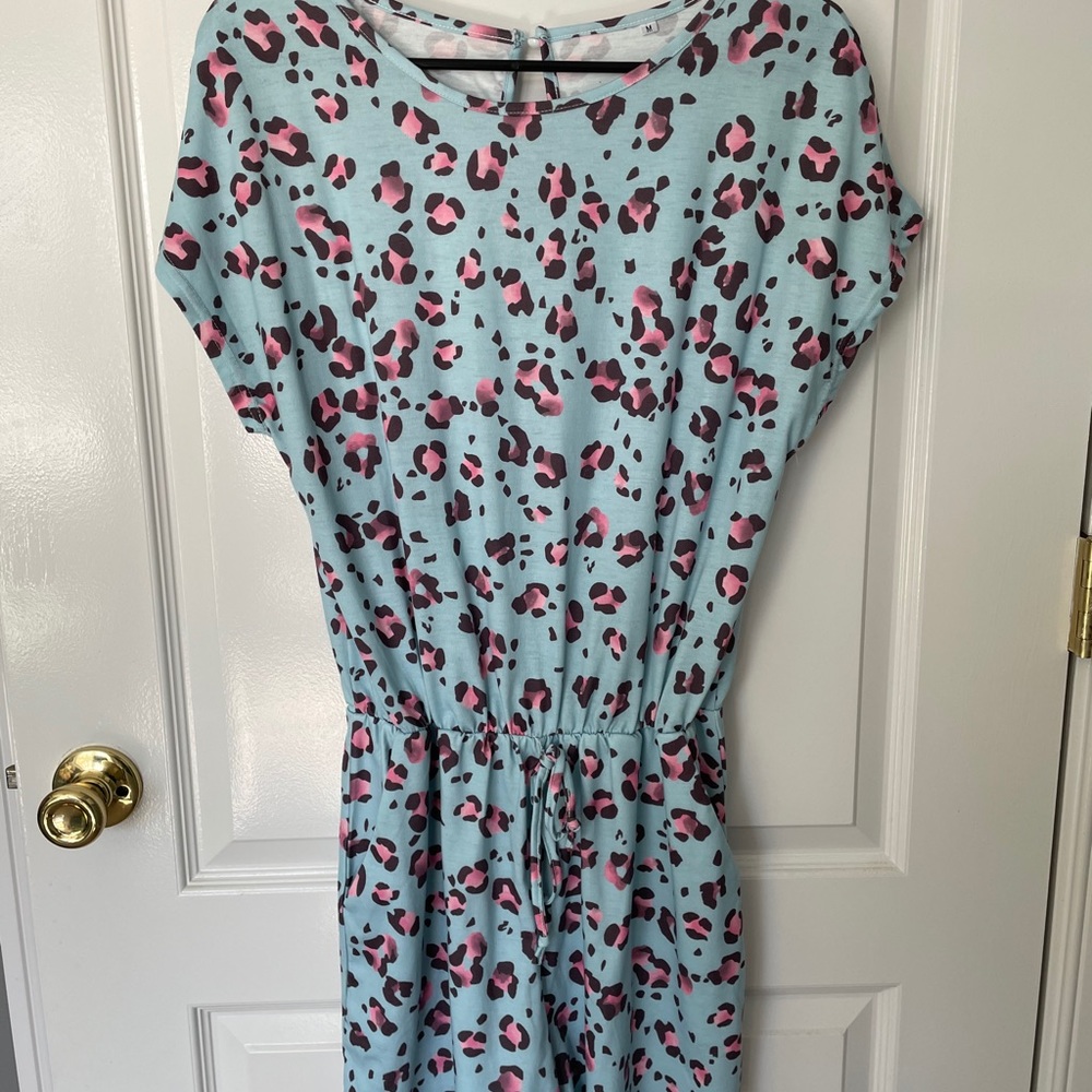 Cheetah Romper